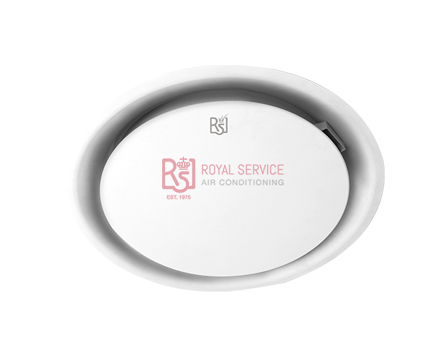 RSV-SVAD-RR Plaque Round Smart VAV Diffuser