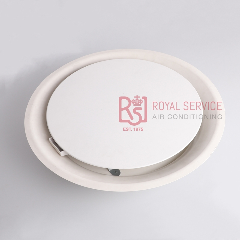 RSV-SVAD-RR Plaque Round Smart VAV Diffuser