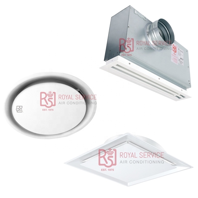 RSV-SVAD-RR Plaque Round Smart VAV Diffuser