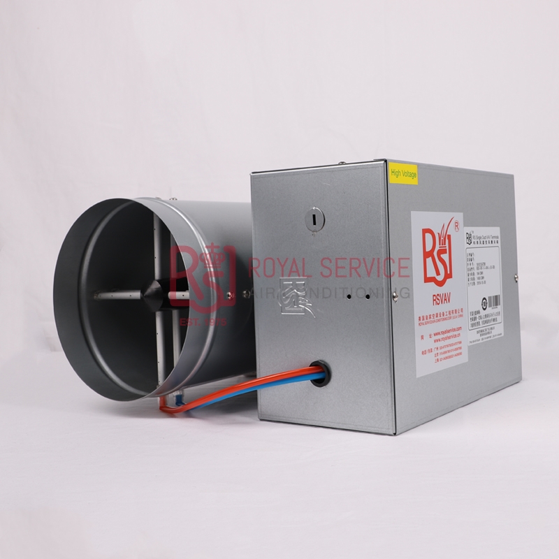 Royal Service Air Handling Units Round Retrofit CAV VAV Terminal Commercial HVAC System Air Flow Controller Volume Dampers